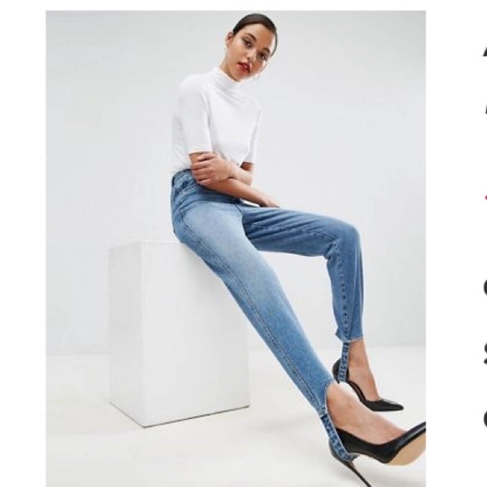 ASOS stirrup Jeans
